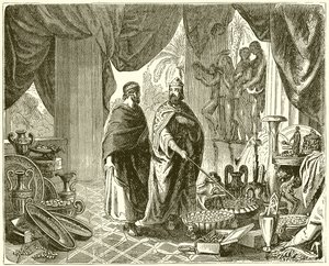 Solon dans le trésor de Crésus