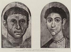 Quelques peintures égyptiennes anciennes - English School