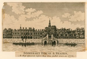 Somerset House et les escaliers tels qu