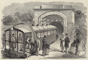 Chemin de fer à pression atmosphérique à Londres