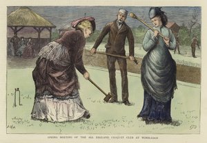 Réunion de printemps du All England Croquet Club à Wimbledon - English School