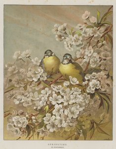 Printemps (chromolitho) - English School