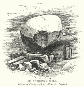 Le puits de Saint Antoine (gravure)