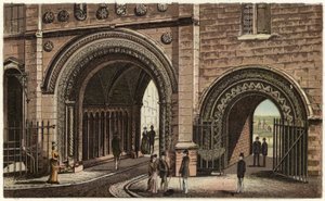 Porte de Saint-Augustin, arche normande