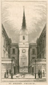 Église St Brides, Fleet Street, Londres