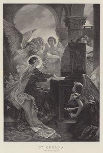 Sainte Cécile (gravure)