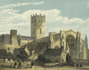 Cathédrale de Saint-David, vue nord-ouest