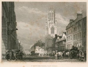 Église St Dunstans, Fleet Street, Londres - English School