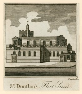 St Dunstans, Fleet Street, Londres