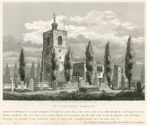 St Dunstan, Stepney, Londres - English School