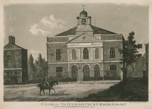 Chapelle de St James, Tottenham Court Road, Londres
