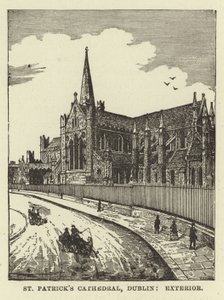 Cathédrale Saint-Patrick, Dublin, Extérieur - English School