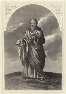 Saint Paul (gravure) - English School
