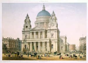 Cathédrale Saint-Paul par C. Riviere, 1855