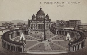 Place Saint-Pierre, Cité du Vatican, Rome, Italie - English School