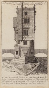 Chapelle Saint-Thomas, pont de Londres (gravure) - English School
