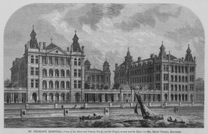 Hôpital St Thomas (gravure)