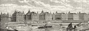 Hôpital St. Thomas au XIXe siècle, de 
