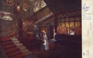 Escalier, The Bull Inn, Rochester