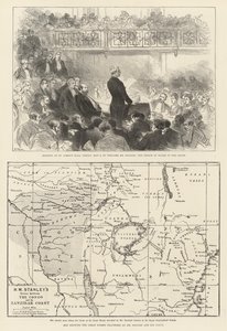 Conférence de Stanley à la Royal Geographical Society - English School