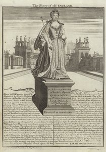 Statue de Anne, Reine de Grande-Bretagne - English School