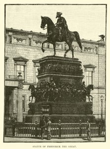 Statue de Frédéric le Grand - English School