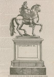 Statue du roi Guillaume III, à St Jamess Square, Londres