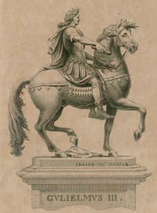 Statue du roi Guillaume III, à St Jamess Square, Londres