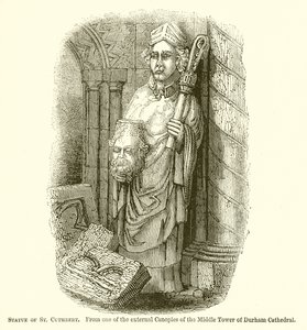 Statue de Saint Cuthbert - English School