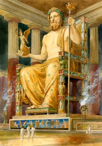 Statue de Zeus à Oympia