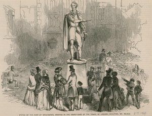 Statue du duc de Wellington, érigée dans la cour de la Tour de Londres - English School