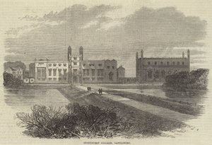 Collège de Stonyhurst, Lancashire (gravure) - English School