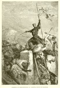 Prise de Constantinople par Baudouin, comte de Flandre