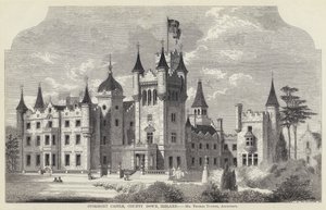 Château de Stormont, comté de Down, Irlande (gravure)