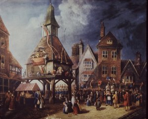Stratford-on-Avon, Jubilé de Shakespeare en 1769 à la Haute Croix - English School