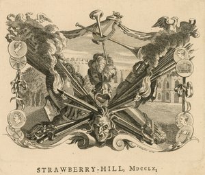 Strawberry Hill, Londres, 1760 - English School