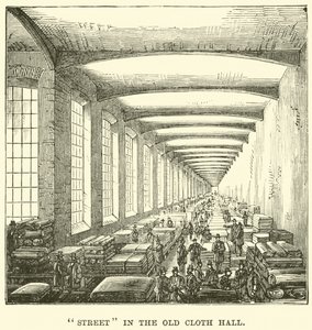 Rue dans le Vieux Hall des Drapiers - English School