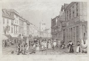 Scène de rue de Dartford dans le Kent
