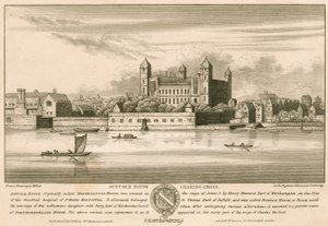 Suffolk House (plus tard Northampton House et Northumberland House), Charing Cross, Londres - English School