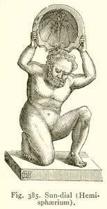Cadran solaire (Hemisphaerium) - English School
