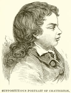 Portrait supposé de Chatterton - English School