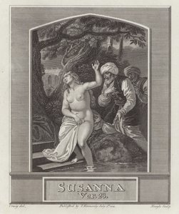 Suzanne et les vieillards - English School