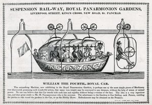 Chemin de fer suspendu, Royal Panarmonion Gardens