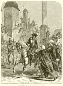 Souvorov et les troupes russes entrant à Varsovie - English School
