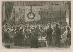 Assermentation des volontaires des fusiliers irlandais de Londres en tant que constables spéciaux - English School