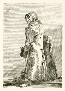 Balayeur du passage en haut de Ludgate Hill