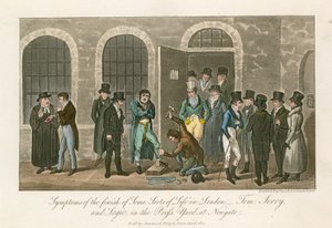 Symptômes de la fin de certains types de vie à Londres - Tom, Jerry et Logic dans la cour de presse à la prison de Newgate