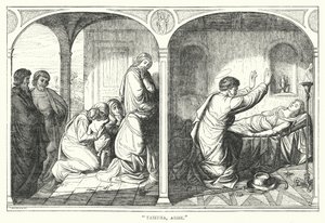 "Tabitha, lève-toi" (gravure)