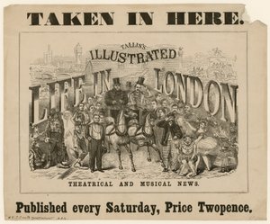 La vie illustrée de Londres par Tallis