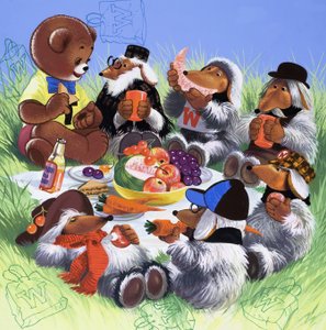 Ours en peluche (avec objets cachés) - English School